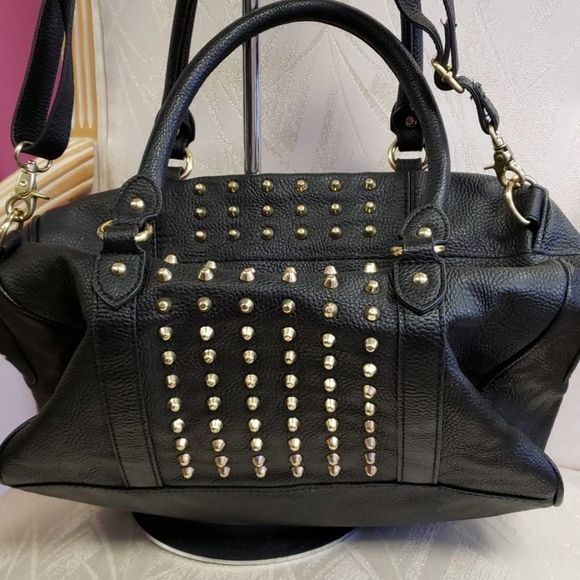 😍 H&M Gold Studded Bag Mint Condition 👌 - Picture 2 of 12